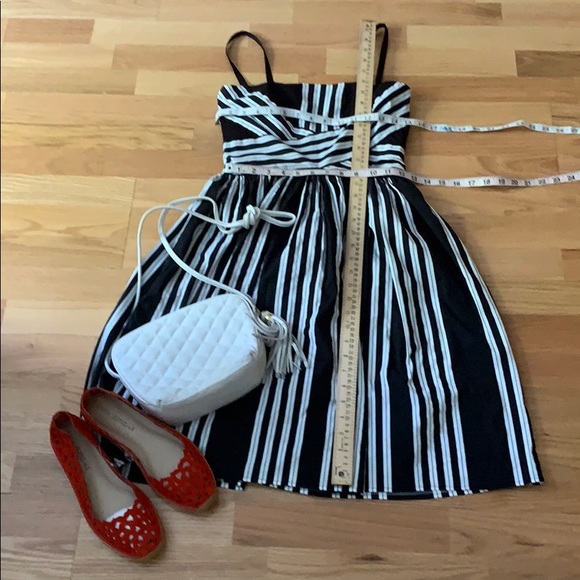 ❗️LAST CHANCE - CLOSING Iconic Regatta dress BW striped cotton - Picture 7 of 8
